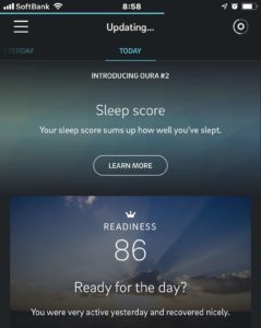 OuraRing（オーラリング） アプリ 見方 スコア 数値 睡眠