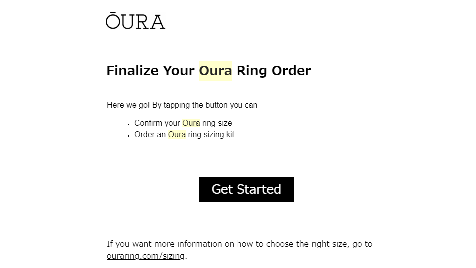 oura ring オーラリング 日本 レビュー 購入 サイズ 使い方
